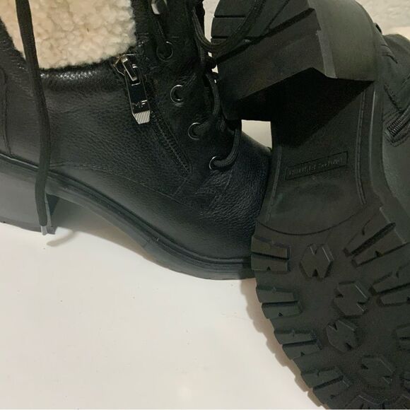 NEW MARC FISHER LANSLY BOOT SHEARLING DETAILS WOMEN’S SIZE 10M - Picture 6 of 14